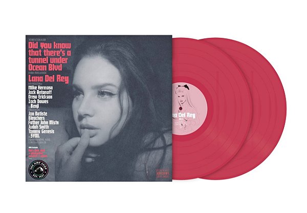 Lana Del Rey - Did You Know That There's A Tunnel Under Ocean Blvd (Red HMV Edition) 2x LP
