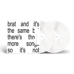 Charli XcX - Brat and It's the Same but There's Three More Songs So It's Not (White Edition) LP DUPLO