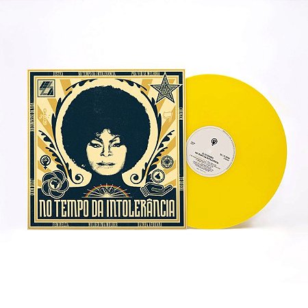 Elza Soares - No Tempo Da Intolerância (Amarelo Opaco ) LP