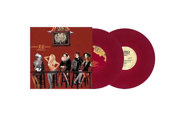 Panic At The Disco - A Fever You Can't Sweat Out (20th Anniversary Deluxe Translucent Ruby Edition) LP DUPLO