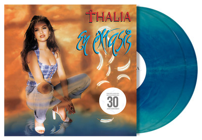 Thalia - En Extasis (30th Anniversary) - Translucent Blue Galaxy LP DUPLO