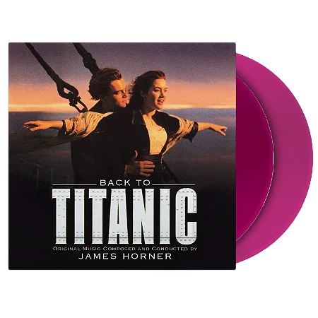 Back to Titanic - Segunda trilha sonora do filme (Numbered Translucent Purple) LP DUPLO