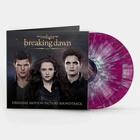 Crepúsculo - The Twilight Saga Breaking Dawn Part 2 (Limited Purple Splatter Vinyl edition) - LP