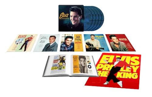 Elvis Presley – King Collected (Box com 5 LPs Vinil Marmorizado) - LP