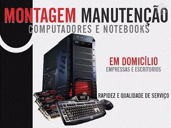 montagem manutenção de computadores e notebooks