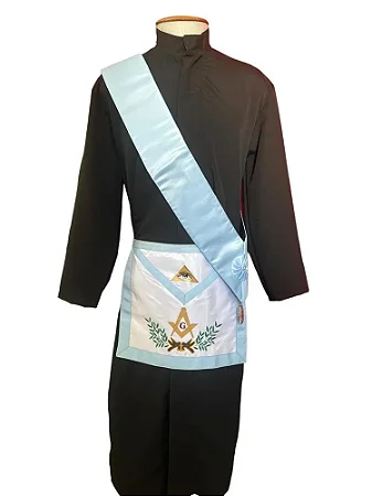Conjunto Avental Mestre - Rito Adonhiramita