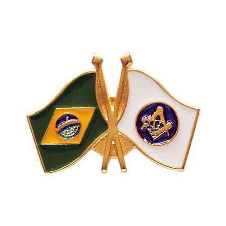 Pin Maçonaria + Brasil