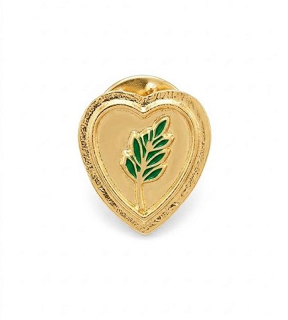 Pin Coração de Acácia