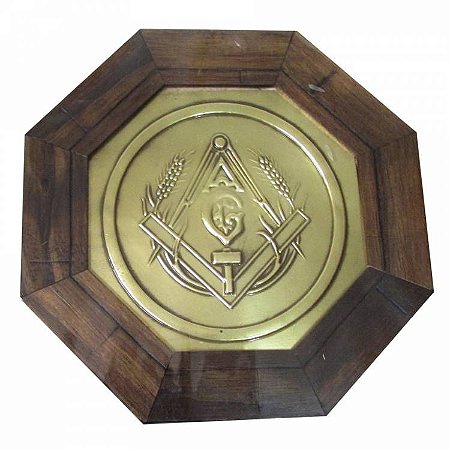 Quadro Octagonal Maçonaria