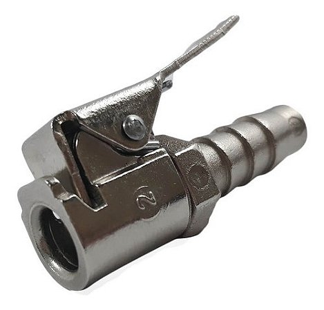 Bico de Encher Pneu com Trava 1/4 - 5/16 Schweers