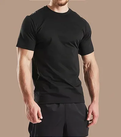 Camiseta Preta 100% Algodão