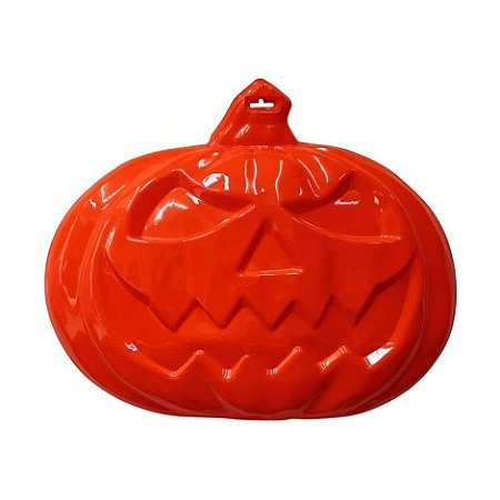 Painel Halloween Plástico 51x41cm Abóbora