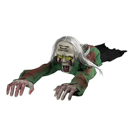 Boneco Zumbi Halloween que Rasteja