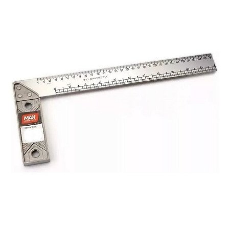 Esquadro Cabo de alumínio 30cm Max