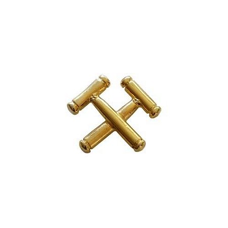 PIN MALHETES CRUZADOS