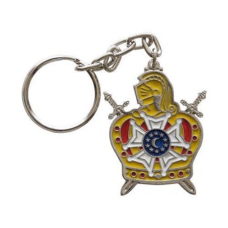 CHAVEIRO BRASÃO DEMOLAY