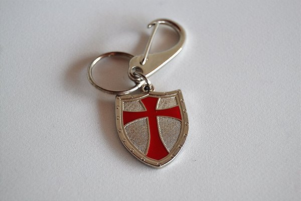 CHAVEIRO ESCUDO TEMPLÁRIO
