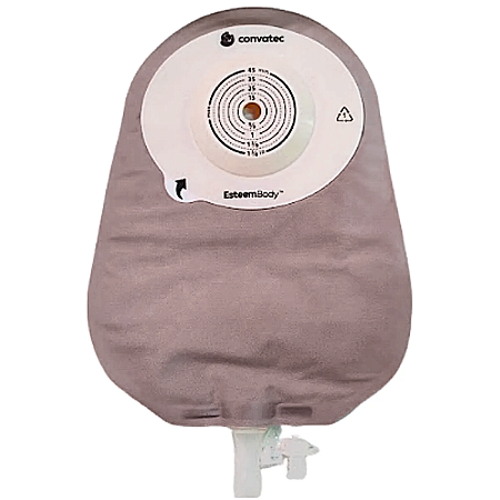 Bolsa Urostomia Convexa Recortável 10-45mm Flexível Esteem Body Convatec