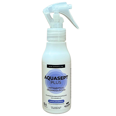 Aquasept Plus Solução Antisséptica com PHMB Spray 100ml - Walkmed