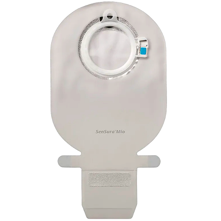 Bolsa de Colostomia Sensura Mio Cinza Max Click Drenável Sistema 2pçs Coloplast
