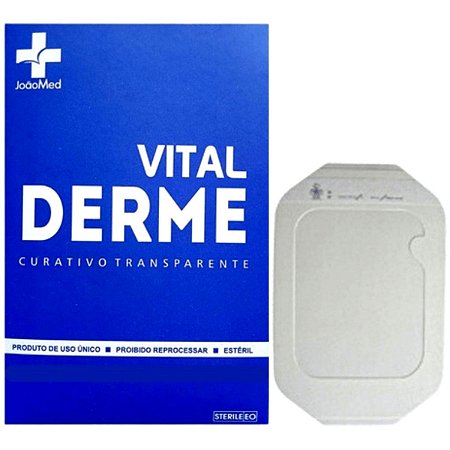 Curativo Filme Transparente 10cm x 12cm - Vital Derme