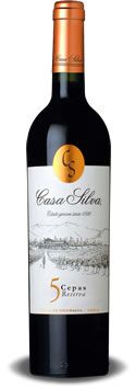 Vinho Tinto Chileno Casa Silva 5 Cepas