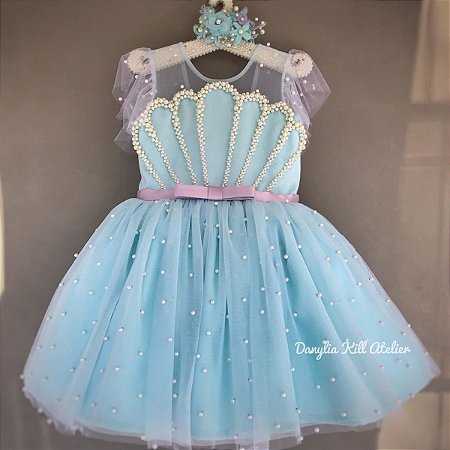 Vestido Sereia Infantil