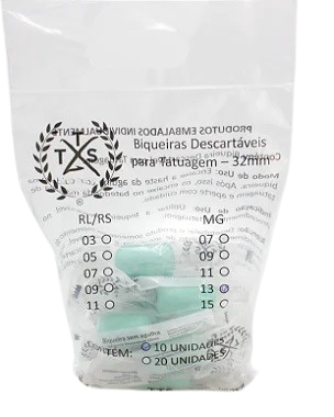 Biqueira Descartável Grip 32mm TTS - Pintura Magnum - 20 Unidades