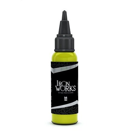 Tinta Iron Works Amarelo Esverdeado 30ml