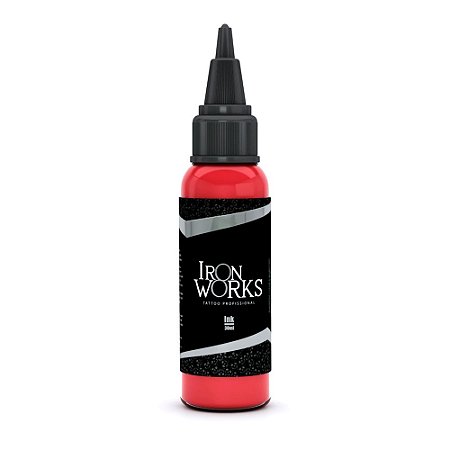 Tinta Iron Works Vermelho Claro 30ml