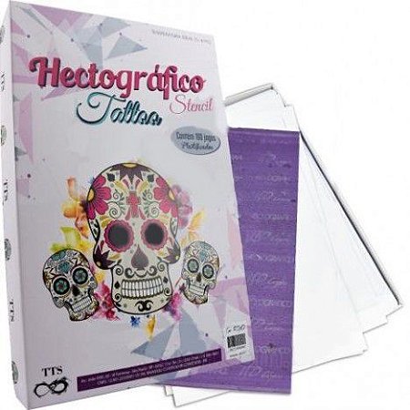 Papel Hectográfico Stencil Tattoo TTS - 100 Unidades