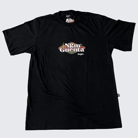 Camiseta Chronic Preta - Ngm Guenta - 3581 - Brvce Supply