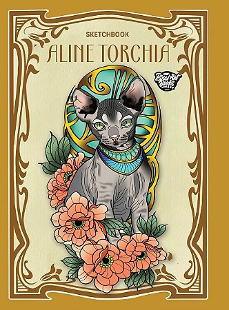 Sketchbook Tatuagem Neotradicional Aline Torchia