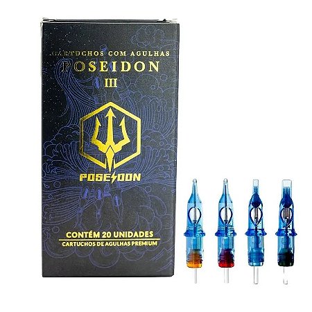 Cartucho Poseidon - Traço - Caixa 20 Unidades