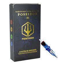 Cartucho Poseidon - Magnum Round - Caixa 20 Unidades