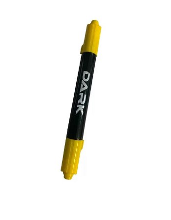 Caneta Freehand Dark Double Pen - Amarela