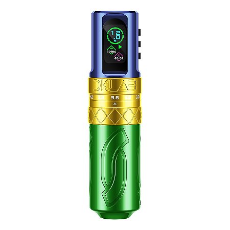 Máquina Pen DKlab Mizar c/2 baterias cursor ajustável - Brazuca