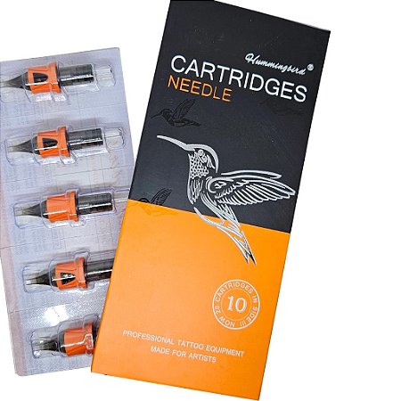 Cartucho Hummingbird Premium Orange - Magnum Round - Caixa 10 unidades