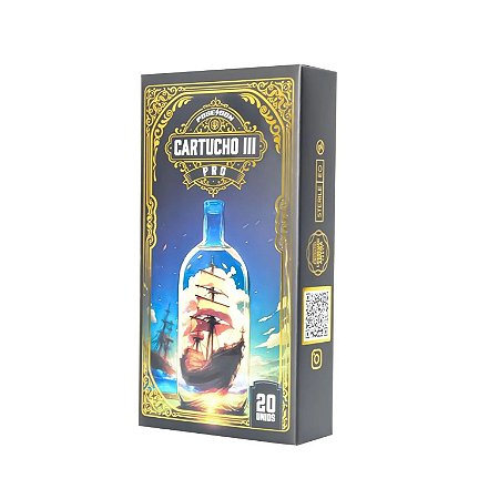 Cartucho Poseidon V3 Pró - Traço - Caixa 20 unidades