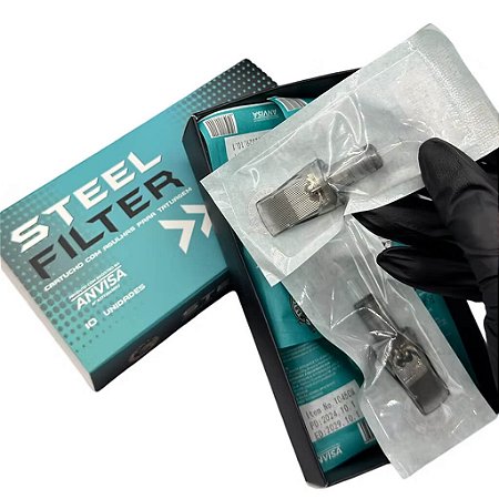 Cartucho ArtPig Big Steel Filter - Magnum Round - 10 unidades