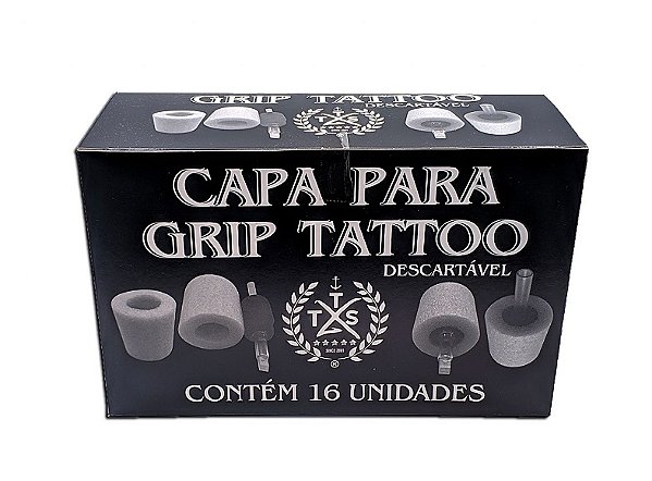 Capa P/ Grip De Espuma TTS - Caixa C/ 16 Unidades