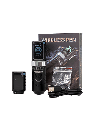 Máquina Pen Poseidon c/02 baterias HM145 - Prata