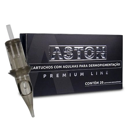 Cartucho Aston Premium - Traço - Caixa 20 Unidades
