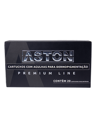 Cartucho Aston Premium - Traço - Caixa 20 Unidades