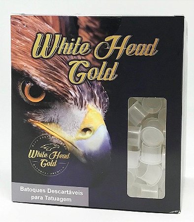 Caixa De Batoques White Head Gold - P 1000 Unidades