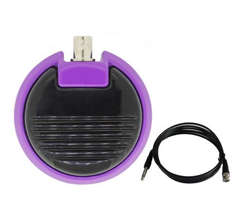 Pedal Metal Round - Roxo