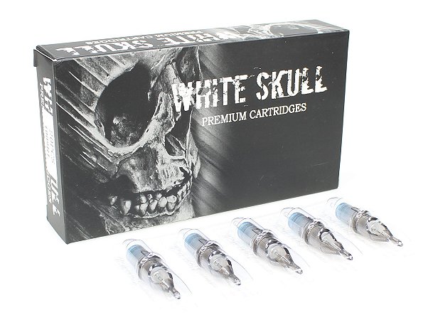 Cartucho White Skull - Traço - Caixa 20 Unidades