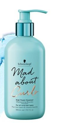 Schwarzkopf Mad About Curls - Shampoo Extra Espuma Sem Sulfato 300ml​