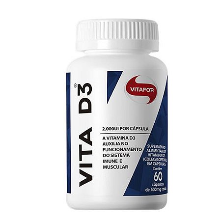 VITA D3 VITAFOR 60 CAPS