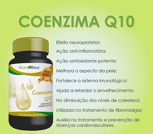 Coenzima Q10 60 caps - Guia Suplementos